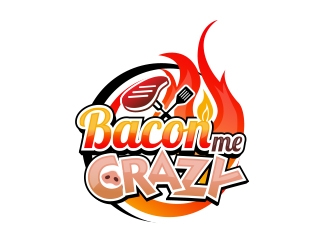 Bacon Me Crazy logo design by MarkindDesign
