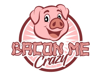 Bacon Me Crazy logo design by jaize