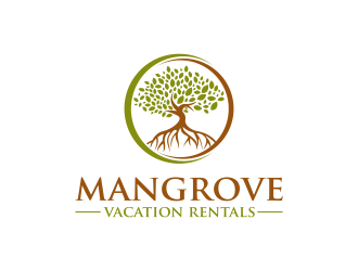 Mangrove Vacation Rentals logo design by Kopiireng