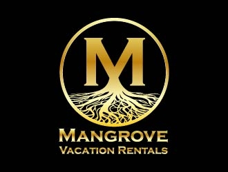 Mangrove Vacation Rentals logo design by bulatITA