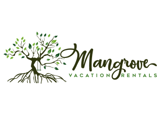 Mangrove Vacation Rentals logo design by schiena