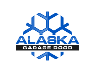 Alaska Garage Door logo design by lexipej