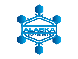 Alaska Garage Door logo design by Greenlight