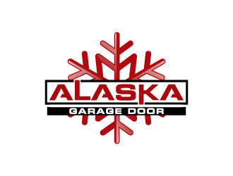 Alaska Garage Door logo design by pencilhand