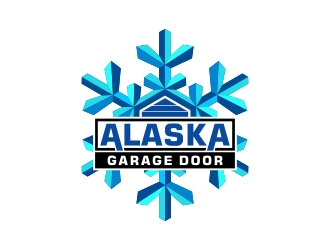 Alaska Garage Door logo design by yunda