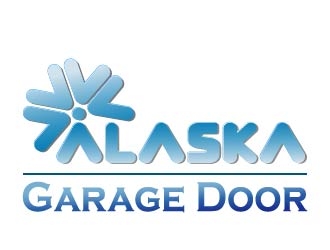 Alaska Garage Door logo design by bulatITA