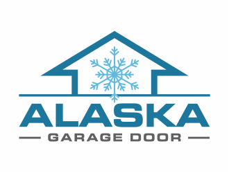 Alaska Garage Door logo design by mutafailan