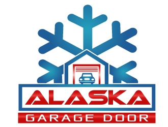 Alaska Garage Door logo design by PMG