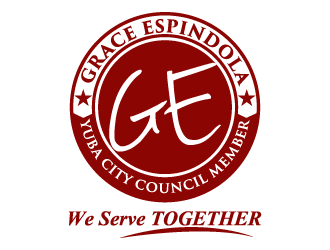 Grace Espindola, Yuba City Council Member logo design by dchris