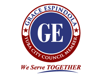 Grace Espindola, Yuba City Council Member logo design by dchris