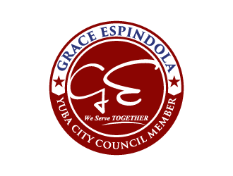 Grace Espindola, Yuba City Council Member logo design by dchris