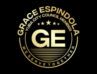Grace Espindola, Yuba City Council Member logo design by IrvanB