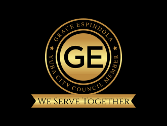 Grace Espindola, Yuba City Council Member logo design by graphicstar