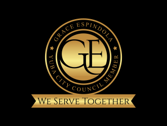 Grace Espindola, Yuba City Council Member logo design by graphicstar