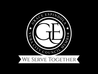 Grace Espindola, Yuba City Council Member logo design by graphicstar