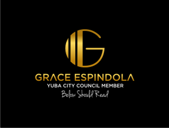 Grace Espindola, Yuba City Council Member logo design by sheilavalencia