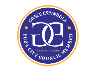 Grace Espindola, Yuba City Council Member logo design by schiena