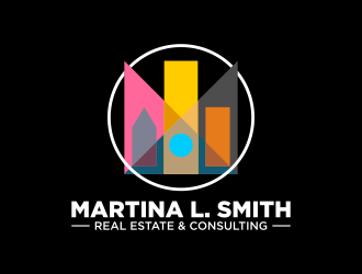 Martina L. Smith Real Estate & Consulting logo design by ekitessar