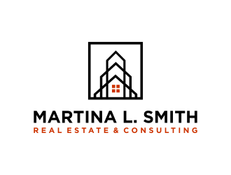 Martina L. Smith Real Estate & Consulting logo design by IrvanB