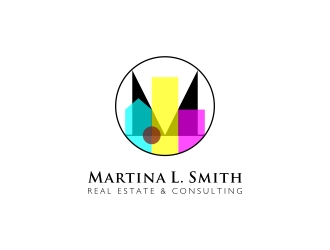 Martina L. Smith Real Estate & Consulting logo design by yunda