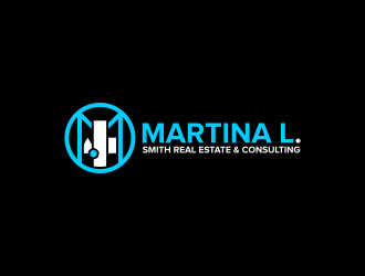 Martina L. Smith Real Estate & Consulting logo design by Kopiireng