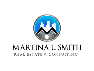 Martina L. Smith Real Estate & Consulting logo design by ogolwen