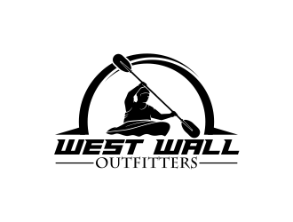 West Wall Outfitters  logo design by ROSHTEIN