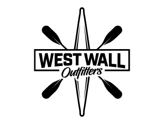 West Wall Outfitters  logo design by jaize