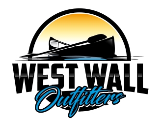 West Wall Outfitters  logo design by Eliben