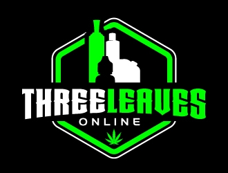 Threeleavesonline logo design by jaize