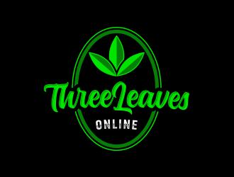 Threeleavesonline logo design by keylogo