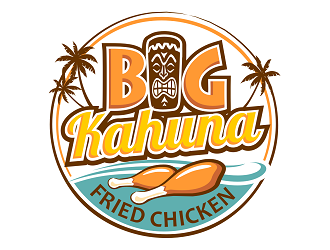 Big Kahuna Fried Chicken logo design by haze