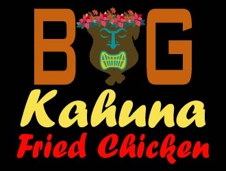 Big Kahuna Fried Chicken logo design by bulatITA