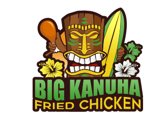 Big Kahuna Fried Chicken logo design by schiena