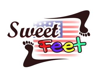 USA Sweet Feet logo design by Arrs