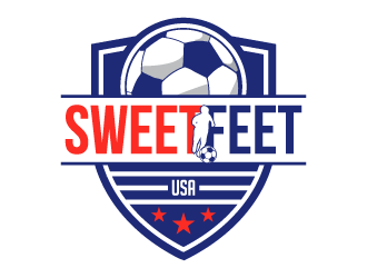 USA Sweet Feet logo design by dchris