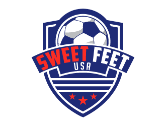 USA Sweet Feet logo design by dchris