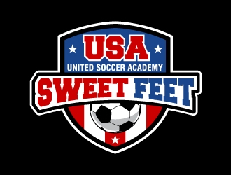 USA Sweet Feet logo design by J0s3Ph