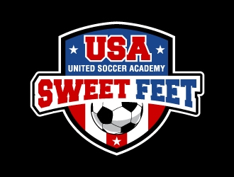 USA Sweet Feet logo design by J0s3Ph