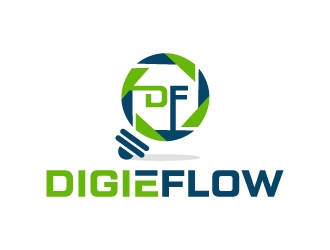 Digieflow logo design by akilis13