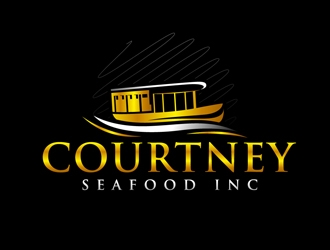 Courtney Seafood Inc logo design by DreamLogoDesign