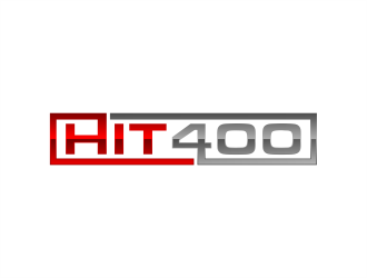 Hit400 logo design by evdesign