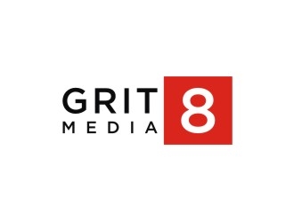 Grit 8 Media logo design by sabyan