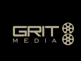 Grit 8 Media logo design by serprimero