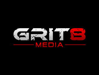 Grit 8 Media logo design by lexipej