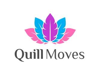 Quill Moves logo design by alfais