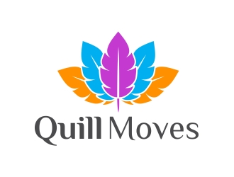 Quill Moves logo design by alfais