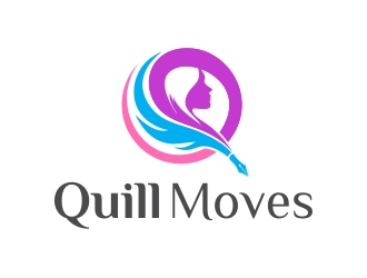 Quill Moves logo design by alfais