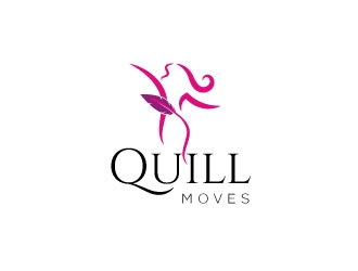 Quill Moves logo design by Suvendu