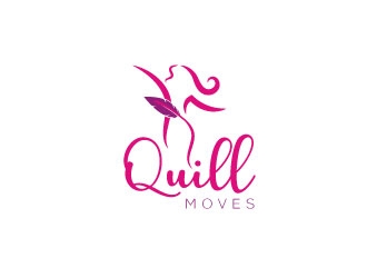 Quill Moves logo design by Suvendu